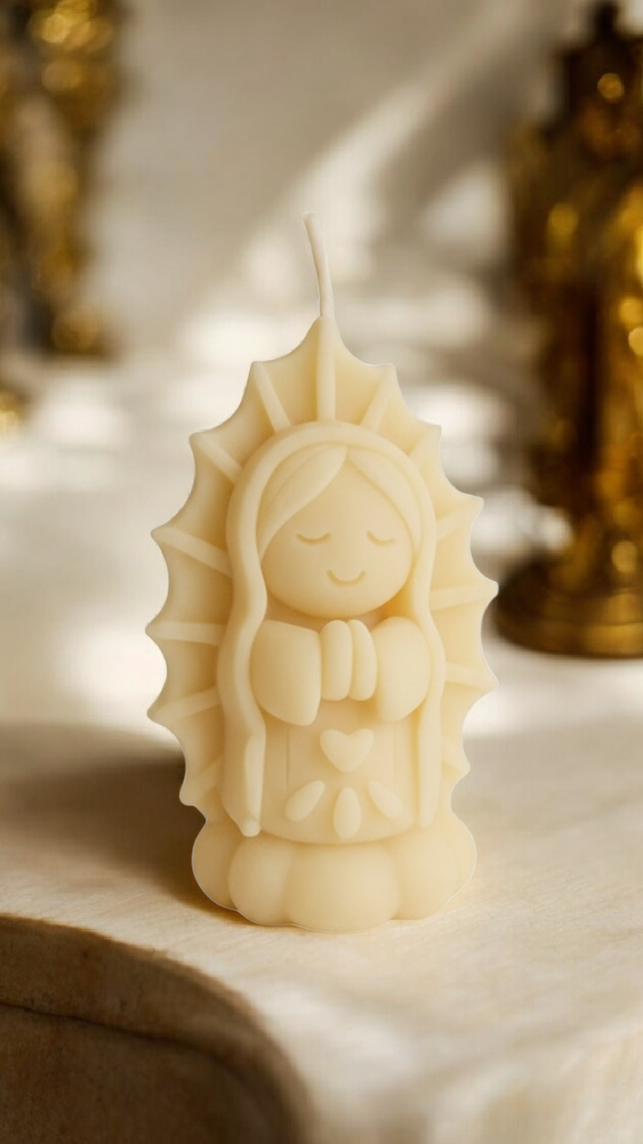 Vela Decorativa Mini Virgencita